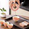 National tide festival gifts gradual change ceramic teapot outdoor camping a pot of four cups travel tea set small set