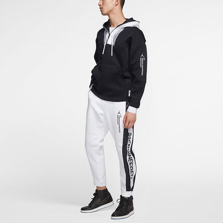 Jordan Engineered 1/2 Zip Hoodie Black AT9780-010