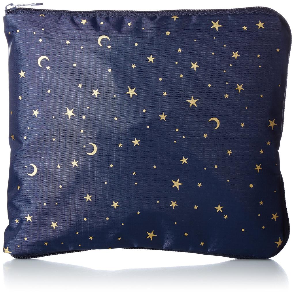 Hapitas Large Folding Boston Bag H0004 170 Starry Navy