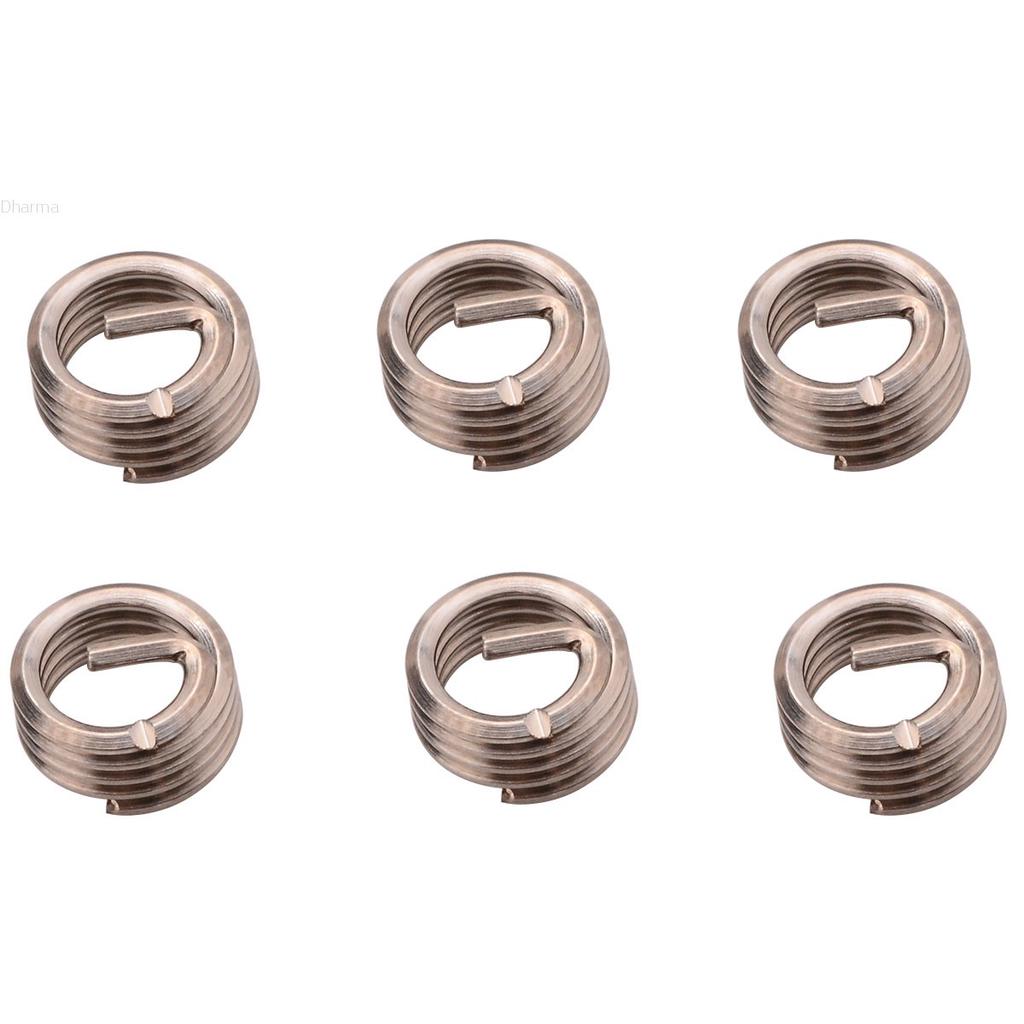 Buy Idh 50pcs New M6x1.0x1D Metric Helicoil Screw Thread Wire Insert ...