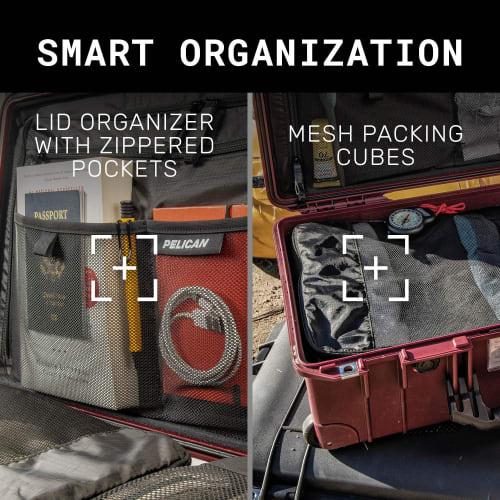 PELICAN PRODUCTS PELICAN 1535 Air Travel Case, Black, 015350-0080-110