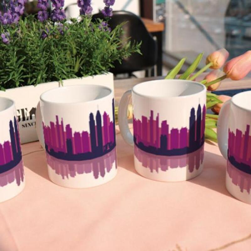 Design Mug 4p - Philadelphia, USA Travel Mug il810