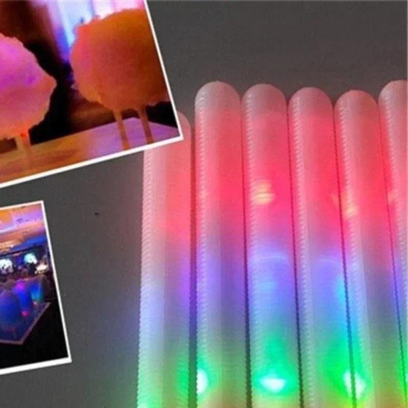 Functional LED Marshmallow Cone Fairy Marshmallow Stick Transparent Party Lightsaber Parts Star Wars Lightsaber Childrens Toy
