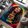 Harmony Peace: Make Love, Not War carpet Doormat Home Decor Office chair cushion Room Protective pad