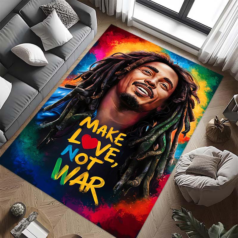 Harmony Peace: Make Love, Not War carpet Doormat Home Decor Office chair cushion Room Protective pad