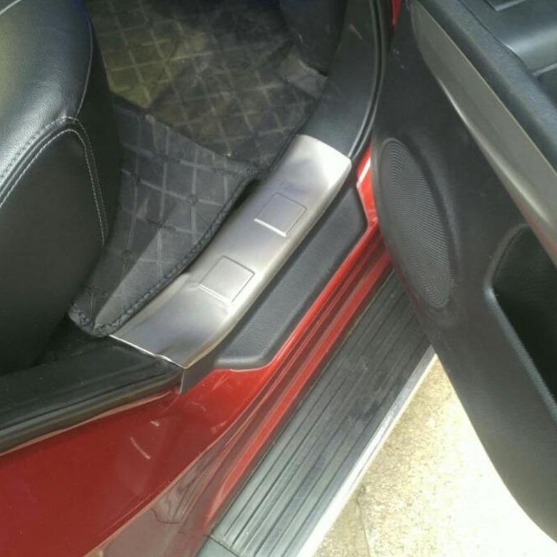 Autoabdeckung Pedal Türschwelle Kratzschutz Innenrahmen Schwelle Für Nissan X-Trail XTrail T31/Rogue 2008 2009 2010 2011 2012 2013