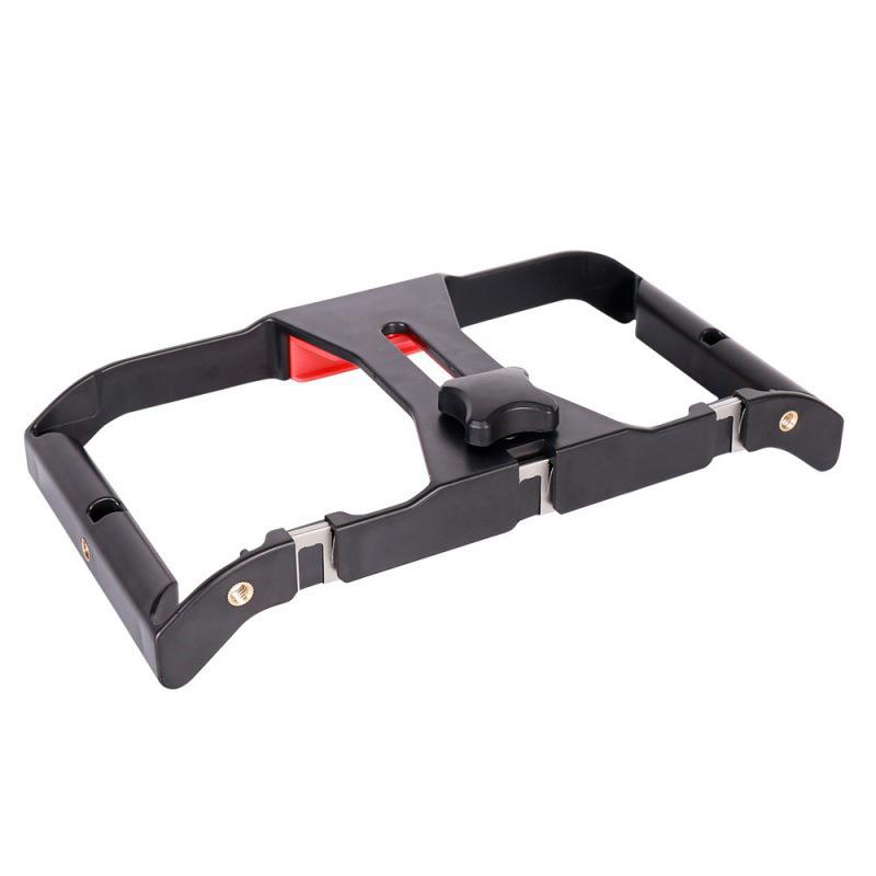Live Broadcast Rabbit Cage Ring Light with Stable Follow Shot, Hot Shoe Mount, Handheld Bracket, Phone Frame for Photography.