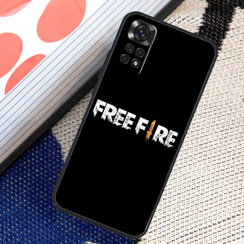 Husă de joc Free Fire pentru Xiaomi Redmi Note 12 8 9 10 11 Pro 9S 10S 11S 8T Redmi 10 12C 9C 10A 10C Coque