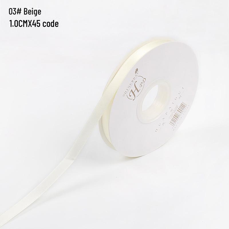 Bright Polyester Ribbon for Flower Packaging and DIY Gifts