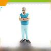 Family Figurine Set For Home Decor With Pvc Material And Realistic Human Models For Collectors