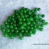 Dry Green Jade Round Beads for DIY Jewelry: Iron Dragon Life Buddha Bracelet & Necklace Accessories