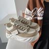 Spring Little White Shoes New Ins Female Students Height-increasing Sports Board Shoes Trendy Casual Shoes