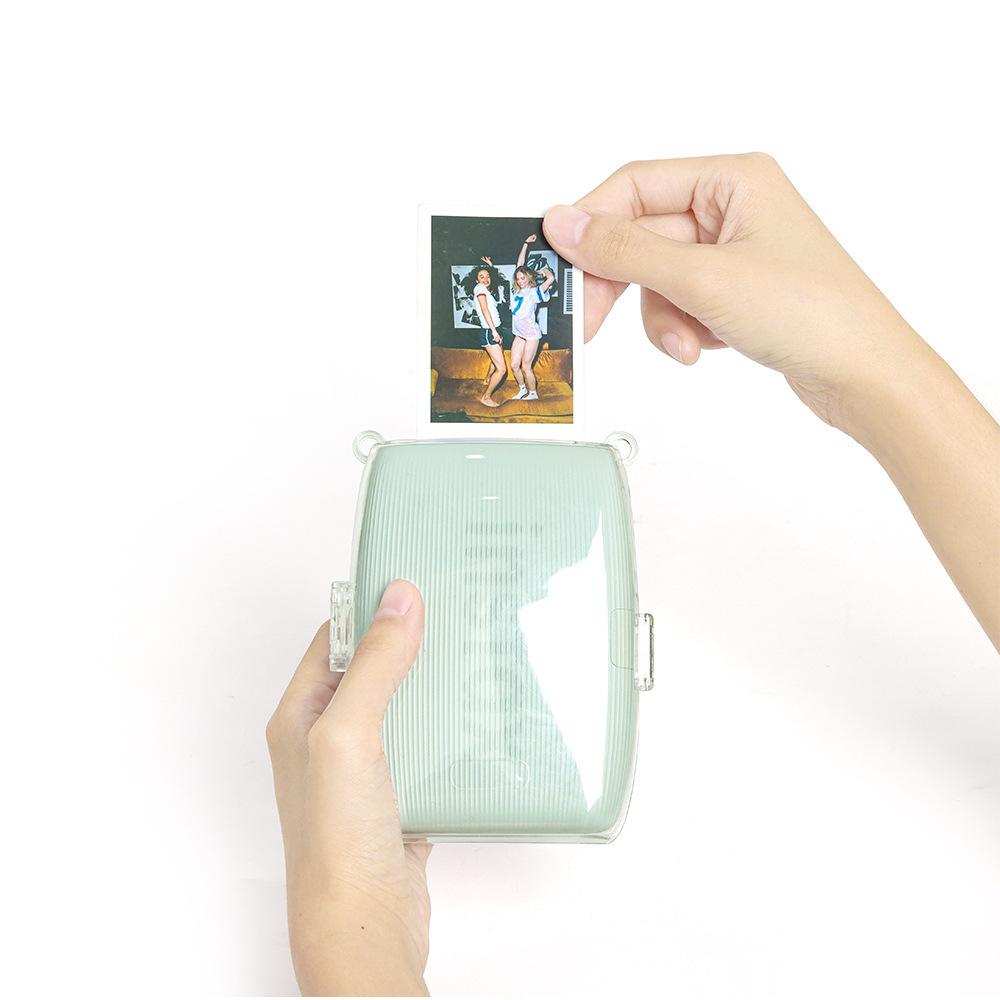 [Film Lab] Instax Mini Link3 Transparent Case Camera Protective Case with Strap CAA81