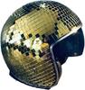 New Disco Ball Helmet with Retractable Mirror Surface