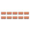 10Pcs Wire Block Clamp Terminal Quick Conductor Flexible Hard Cable Connector PCT218