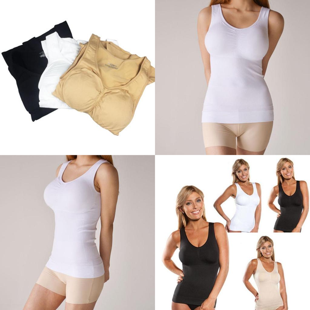 Nylon-Stoff Damen Kompressions-Tanktop Mit Halt Und Glättung Für Sommer Und Winter