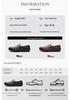 Men's Leather Loafers: Slip-On Low-Top Casual Driving Mules for Spring/Summer