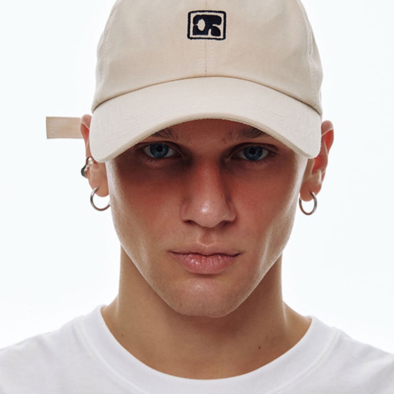 CENTAUR.KR CENTAUR BOX EMBLEM BALL CAP_BEIGE