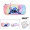 Stitch Stitch Pencil Case Pink Stationery Case Girl Pencil Case Elementary And Secondary School Bag