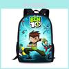 Ben 10 Kids Backpack With Nylon Material And Comfortable Straps For School And Daily Use