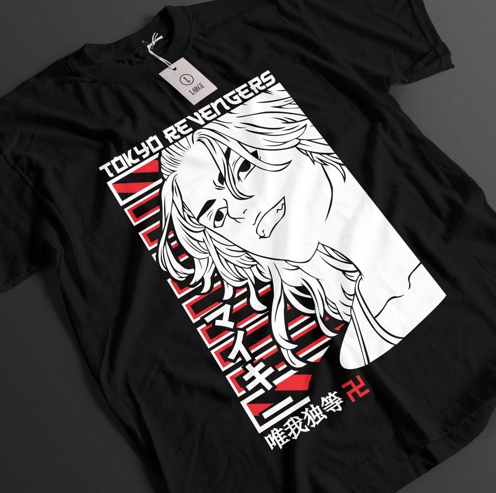 

Футболка Tokyo Revengers Мандзиро Сано Футболка Майки Футболка Дракена Футболка Такэмичи Топ 3XL