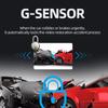 Full HD 1080P Streaming Dash Cam Full Screen Touch 10 Inch Dual Lens 170 Angle Night Vision Wifi App Control Vehicle DVR