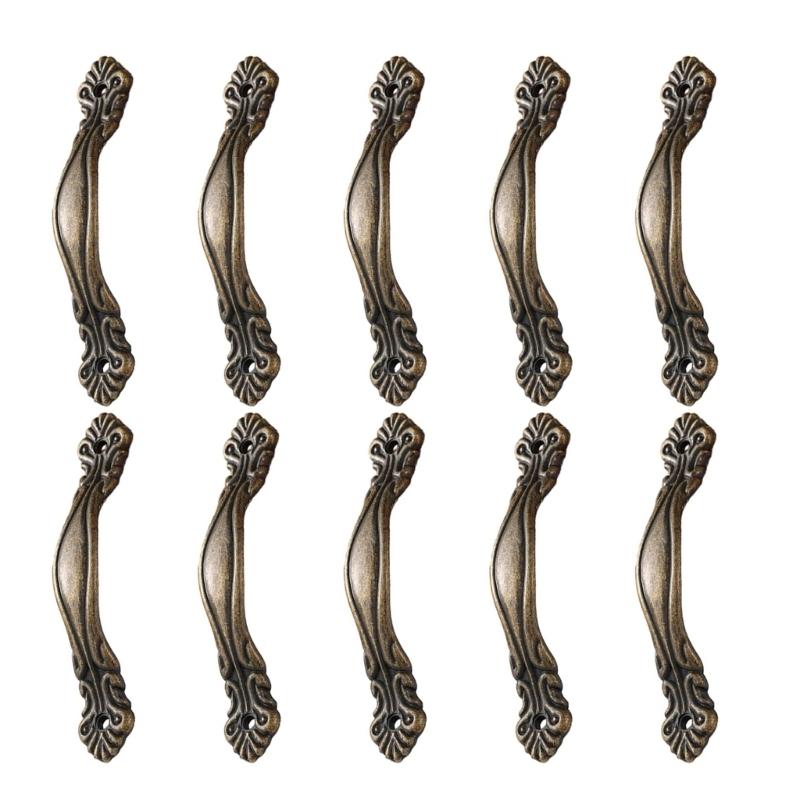 10pcs Unique Metal Handle Lightweight Pull Handle for Liquor Cabinet Wood Trunk