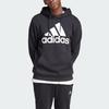 adidas Fleece Big Logo Hoodie 'Black' Men's IB4024