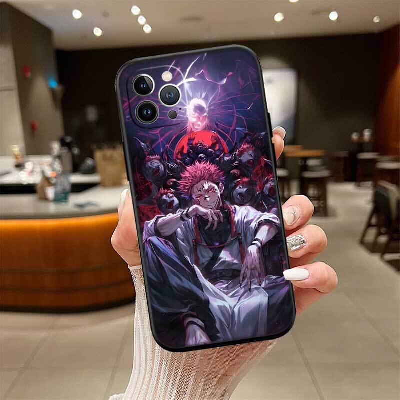 Anime Gojo Jujutsus Shockproof Phone Case for Redmi Note 8 8T 9 9A 9C 9T 9S 10 11 11S 10C 10X 10A 10T Pro Max Plus Prime