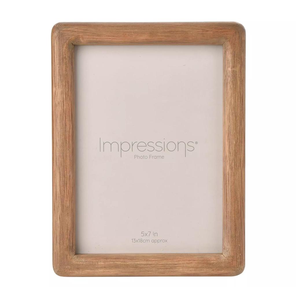 Widdop Impressions Oak Effect Photo Frame
