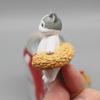 5pcs Tempura Anime Cute Cat Doll Set Figures COS Fried Shrimp Cat Figure Kawaii Toys PVC Model Ornamen Birthday Gifts