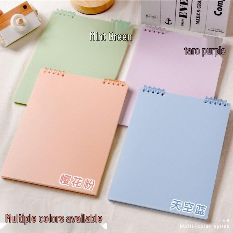 Thickened Flip-up Loose-Leaf Coil Notebook - Detachable, High-Value Notepad for Junior and Senior High School Students