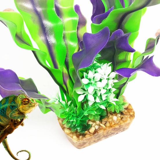 Aquarium Simuliertes Kelp-Gras Wasserpflanzen Deko Aquarium Landschaftsgestaltung Ornamente