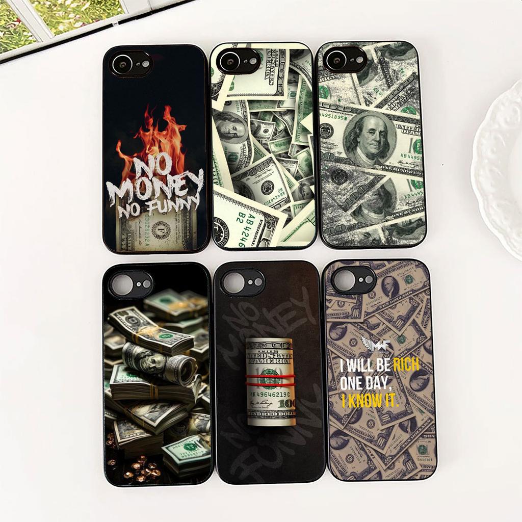 Soft Cover for Motorola Moto G22 G23 G32 G53 G60 G13 G64 G20 G8 G9 Plus Power E13 E20 E32 Casing Phone Case Money 100 D-Dollars