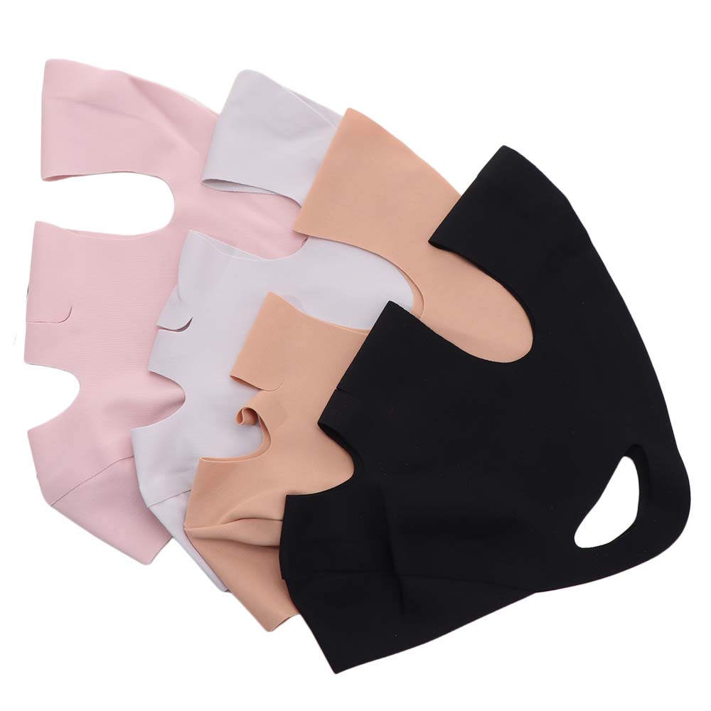 Breathable Ice Silk Mask Thin Face Gini Mask Adjustable Sunscreen Face Scarf  Fishing