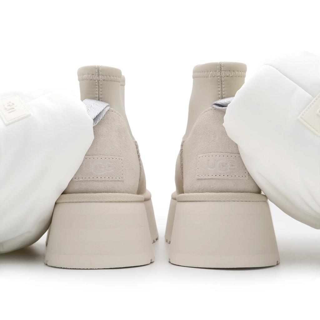 1158275-WCRM UGG Women's Classic Mini Dipper Puffer White Ceramic (Women's)