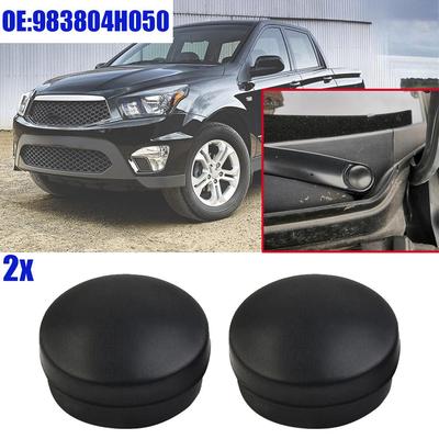 2 ADET Otomobil Ön Cam Silecek Yıkayıcı Kolu Kapak Kapağı SsangYong Actyon Sports 2G 2006 2007 2008 2009 2010 2011 - 2018 İçin