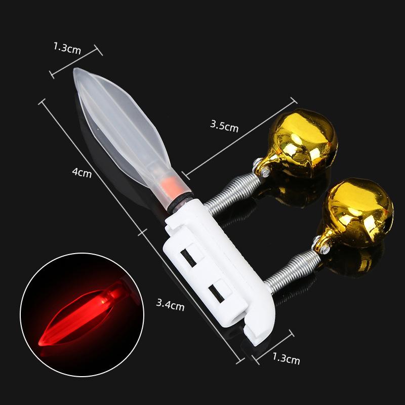 1 Stück Wasserdicht Abnehmbar LED Angelausrüstung Elektronische Angelrutenleuchte Nachtangelausrüstung Leuchtstab