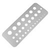 29 Holes Bolt Wire Drill Gauge Multifunctional Screw Gauge Card  Drill Template Gauging