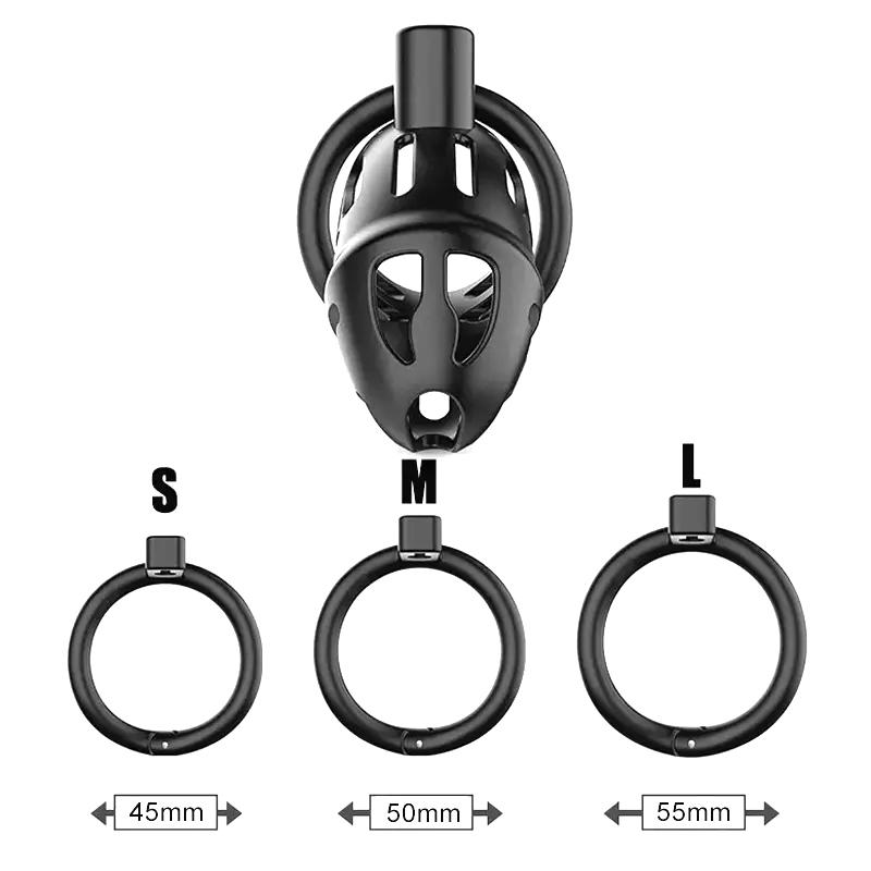 SEVANDA FBA-SMD-006 Remote Control Male Chastity Cage Adult Sex Toys for Men Penis Lock Bondage Gear