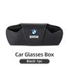 BAGE7 2026 Car Sticker Car Sun Visor Sunglasses Case Glasses Organizers Box For BMW X1 X2 X3 X4 X5 X6 X7 G20 G30 6GT E46 E90 E60 F10 E