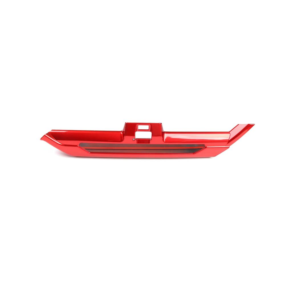 

For Kia EV5 2026 2026 Carbon Fiber Dashboard Middle Vent Cover Trim Car Interior Gauges Parts Accessories LHD