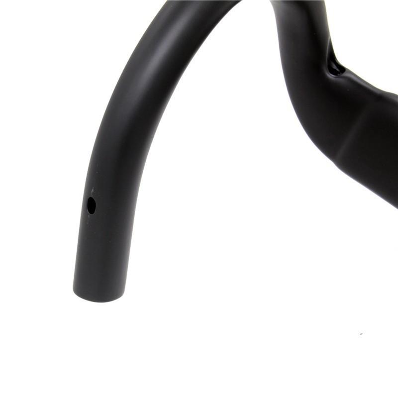 Carbonfaser Drop-Bar Rennräder Aero-Lenker Mit Interner Zugführung Rutschfestes Gravelbike