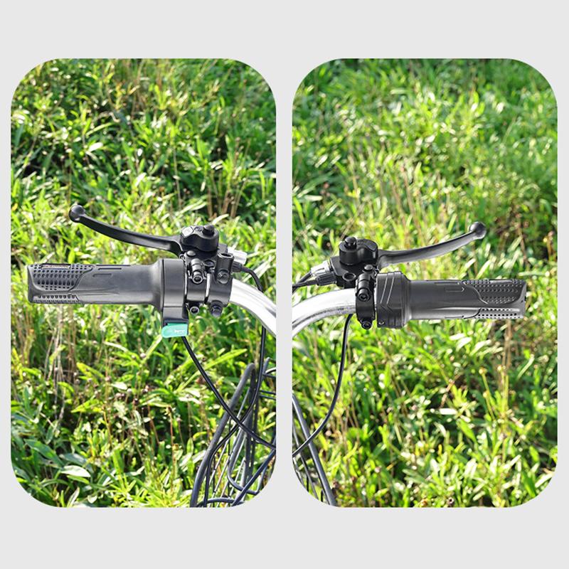 Manubrio Freno Bici Bmx Ultraleggero Leve Freno Ciclismo Bici Elettrica Manubrio Freno V/Disco Con Filo Interruttore Spegnimento Accessorio