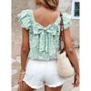 Women's Printing Fashion Loose Short Sleeves Casual Comfortable Tops Women’s