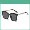Women Anti Fashion Uv400 Sunglasses Glare Driving Glasses Big Frame Ladies Driver Sun Glasses