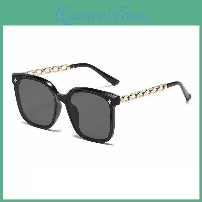 Women Anti Fashion Uv400 Sunglasses Glare Driving Glasses Big Frame Ladies Driver Sun Glasses