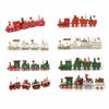 Christmas Wood Train Decoration,Christmas Ornaments With Moving Train,Home Noel,Happy New Year 2026 Gifts