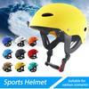 Water Sports Helmet ABS+EVA Half Shell for Kayak SUP Wakeboard Skateboard, Adjustable Vented