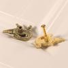 Drawer Pulls Metal Dressers Knob Cupboard Handle Modern Furniture Handle Small Alligator Shape Bedside Cabinet Pull